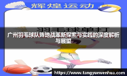广州羽毛球队阵地战革新探索与实践的深度解析与展望