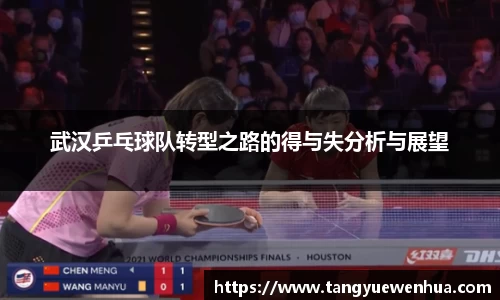武汉乒乓球队转型之路的得与失分析与展望